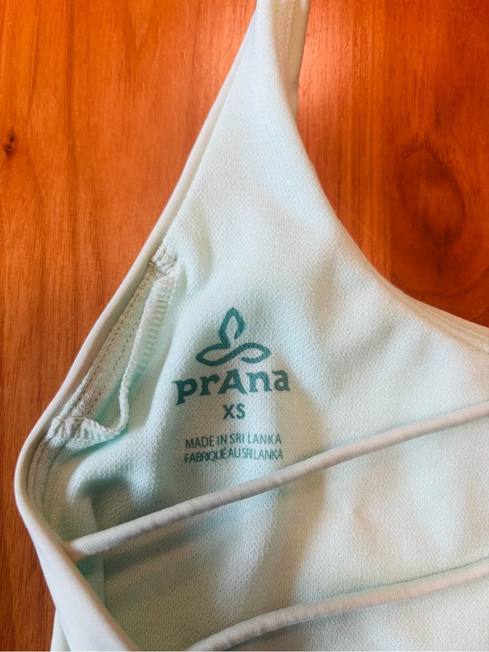 Prana Mint Green Swim Tankini Top